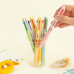 카카오프렌즈 춘식이 3색펜 삼색 볼펜
