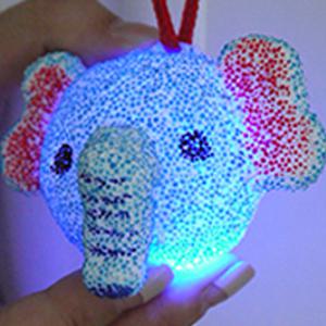 (한진과학) 창작 캐릭터 LED 목걸이(4인 세트)