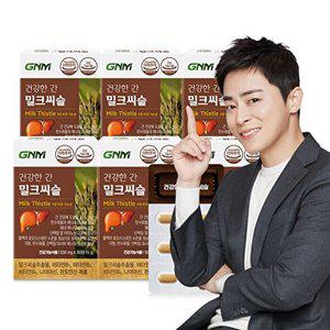 [GNM자연의품격]GNM 조정석 건강한 간 밀크씨슬 6박스(총 6개월분) / 간건강 실리마린 비타민B 판토텐산