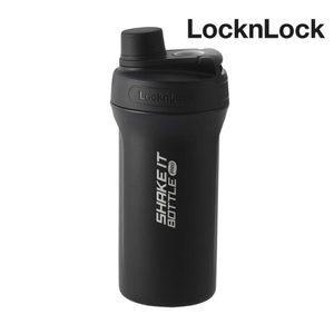 락앤락 쉐이크 보틀 프로 스테인리스 650ml 블랙 쉐이커 통 단백질 프로틴 물병 헬스 LHC4276BLK