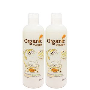 강아지샴푸 강아지용품 오가닉 전견용 오트밀 애견샴푸 500ml x 2개