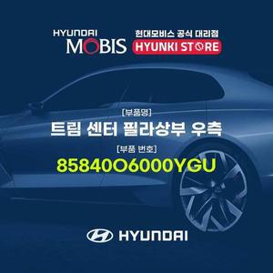 [현대모비스]트림 센터 필라상부 우측 (85840O6000YGU)