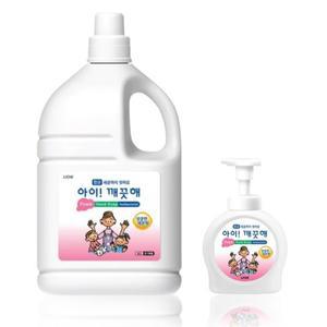 아이깨끗해 레몬향 4L 공펌프용기490ml 1포함 SD