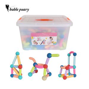[베이블퓨어리]베이블퓨어리 맥스팀 자석블럭 베이직(164pcs) 어린이집 유치원 교구 학습완구
