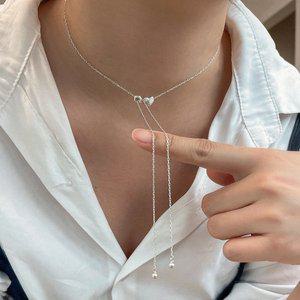 [BOLDIERE]Heart Drop Necklace