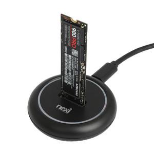외장 USB C타입 Nvme M.2 SSD 도킹스테이션 하드 카피 2280 NGFF B+M키 하드독 컨버터 백업 컴퓨터