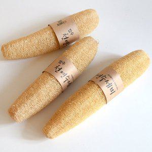 [라이프스토리]장수 통통한 천연수세미 26~30cm 4개 열매 식물
