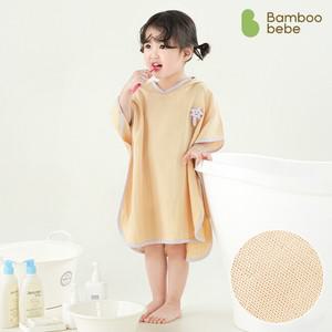 라이트 판초 후드타올_정글숲