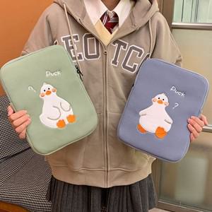 폭신 와이덕 노트북 파우치 귀여운 오리 캐릭터 태블릿 아이패드 커버 케이스 3size