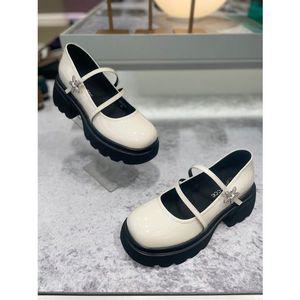 [갤러리아] 고세 데일리 여성 청키굽 키높이 메리제인 OZP4S035 아이보리 6.5cm