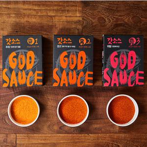 [4+4] 매운맛 갓소스 박스 떡볶이 불닭소스 (총 60g 8팩)
