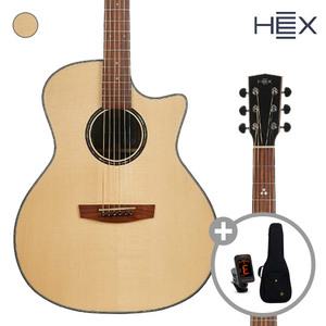 헥스 GA450CE 어쿠스틱기타 /탑백솔리드/GA 바디/픽업