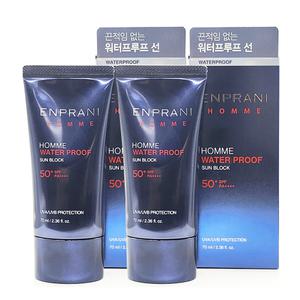엔프라니 옴므 선블록 70ml+70ml 남자선크림남성썬