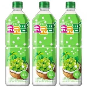 해태제과 코코팜 포도 1L 3개