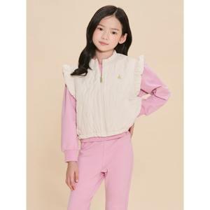 [BEANPOLE KIDS] 여아 러블리 패딩 베스트  아이보리 (BI4836G010)