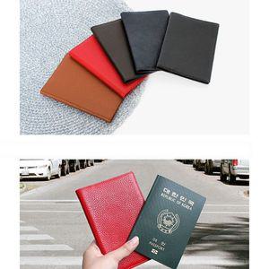 가죽여권케이스 남성 여성 가족 해외 출장 여행 여권 가방 수납