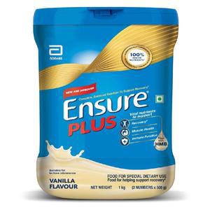 Ensure Plus 파우더 - 1 kg (바닐라)  블루