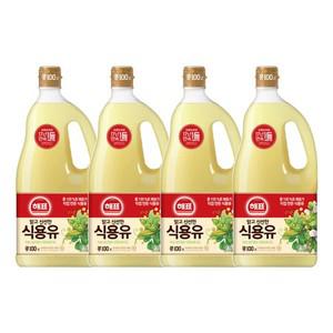 콩기름 1.8L 4개