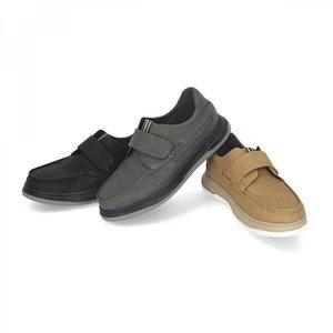 [엘칸토]남성 소가죽 찍찍이 캐주얼화 3.5cm LCMC50U44C