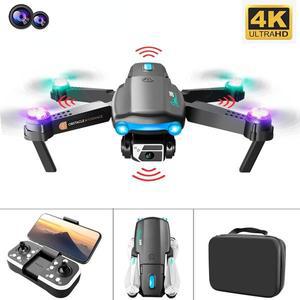 무선 헬기 S98 드론 쿼드콥터 4K HD 와이파이 FPV 1080P 카메라 고도 지원 RC 접이식 헬리콥터 LED 조명