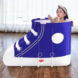 반신 가정 학생 기숙사 욕조 아파트 전신 땀 스팀 훈증 통 휴대용 목욕 양동이 인공물