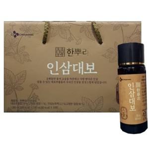 CJ 한뿌리 인삼대보 100mlx10병x1set 인삼 인삼액 인삼음료 인삼액음료 인삼농축음료