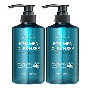 동성제약 미에뜰 쿨링 남성청결제 500ml 2개 대용량