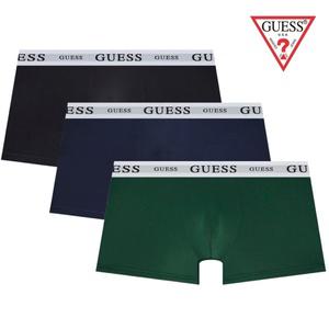[롯데백화점]게스 화이트 로고밴딩 3장세트 선물세트 GEMDR163BKGRDNV