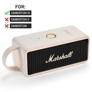 [정품] Hzycwgone Marshall Emberton III 휴대용 블루투스 스피커용 실리콘 커버 케이스, 3rd 여행용 보호