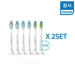 [필립스](본점) 옵티멀 칫솔모 버라이어티 팩 6개입 HX9026/98 2SET