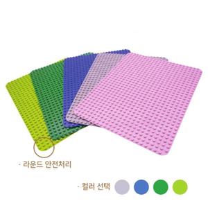 레고호환 놀이판 블록 만들기 넓은 블록판 특대형 4개 유아교구 유치원