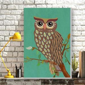 [BZJIK6L2_4B]부엉이그림 캔버스 41C 2OWL3 돈들어오는
