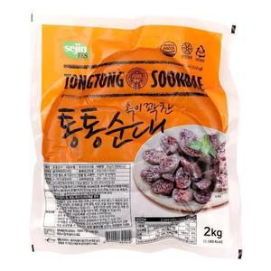 [MENPEWG8_52FA]식자재 통통 순대 2KG 1박스(10입)