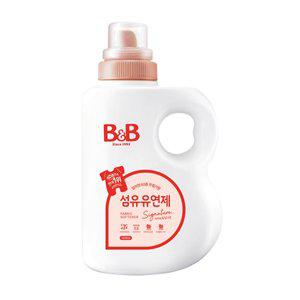 [비앤비]유아 섬유유연제 자스민&로즈 1500ml 용기 1입