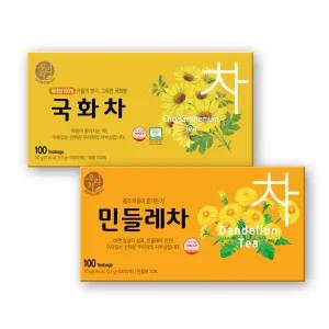 송원 우리차 국화차 100T+민들레차 100T