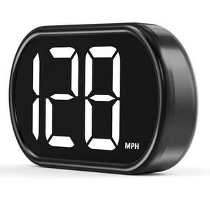 차량용 HUD 헤드업 디스플레이 X2 GPS 속도계 디지털 속도계 MPH LED 대형 폰트 플러그 앤 플레이 모든 차