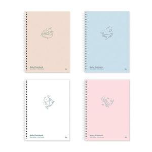 [JHQS882I_4B]아이비스 9000 색상랜덤 소프트컬러노트 1개