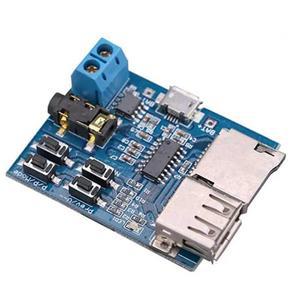 자동차 CD MP22 무손실 디코딩 보드 Mp3 디코더 모듈 TF 카드 U 플레이어 파워 앰프