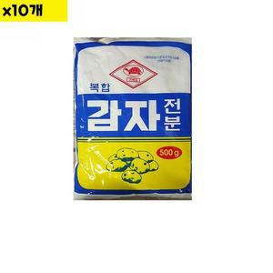 [JHOM512R_52ED]식재료 도매 감자전분 천우 500g x10개
