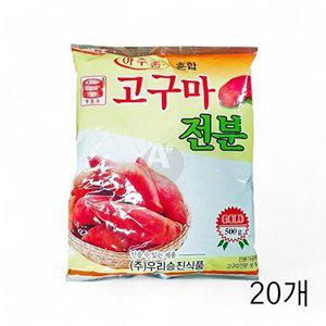 [셀러허브 패션][JHQSM5WY_52ED]고구마전분 X 맷돌표_16퍼센트 500g 20개