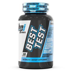 BPI Sports Best Test - 남성용 테스토스테론 부스터 - 120정 1개