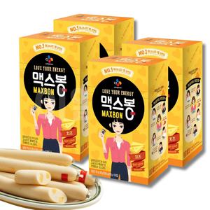 CJ 맥스봉 치즈 소시지 55g x 15개입 x 4박스 간식 대용량 코스트코