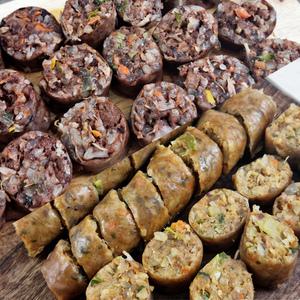남도 전통방식 토종순대 1kg + 야채순대 1kg