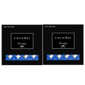 코코도르 캔들 티라이트 기념일 안티 타바코 25P 2개