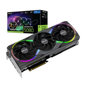 PNY 지포스 RTX 5080 EPIC-X RGB D7 OC 16GB Triple Fan 제이씨현