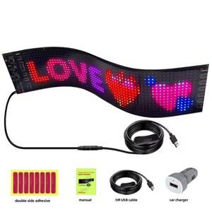 이미지 EL RGB 방수 스티커 제공 3000K 파티 카로 자동차 플렉스 LED 장식
