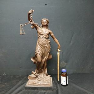 황동 브론즈 지혜의여신 전신상 길이20cm, 높이60cm 무거움 단초마을 골동품/수집품/앤틱