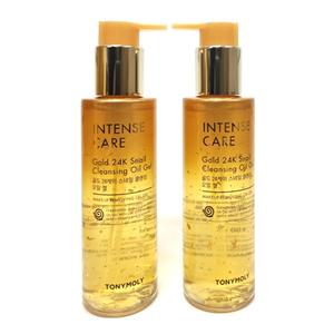 토니모리 인텐스 케어 골드24K 스네일 클렌징 오일 젤190ml x 2개