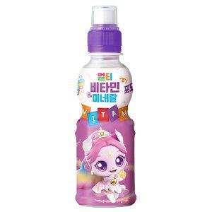 웅진 캐치티니핑 멀티비타민&미네랄 포도맛 200ml