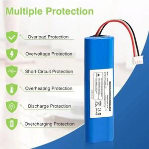 호환 Deebot Pro 12800mAh 로봇 이온 교체 진공 14 4V 배터리용 900 901 905 920 930 937 N8 N8 Ozmo 배터리 청소기